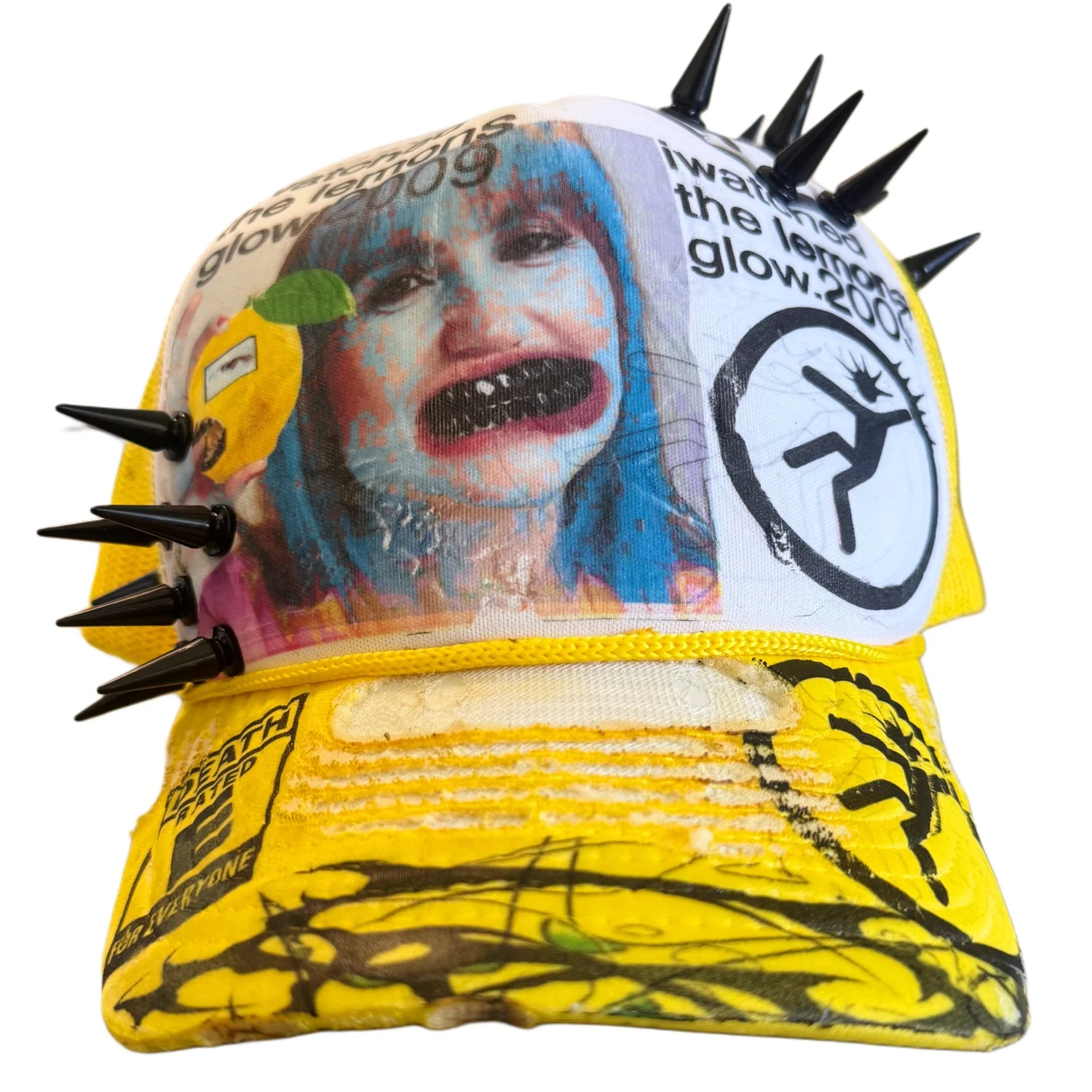 Picture of yellow trucker hat